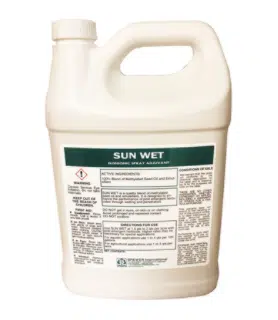 one white gallon of sun wet surfactant